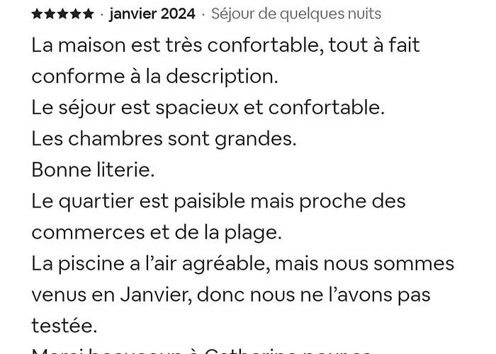 4 Etoiles Climatisee, Piscine, Parking サン・シル・シュル・メール